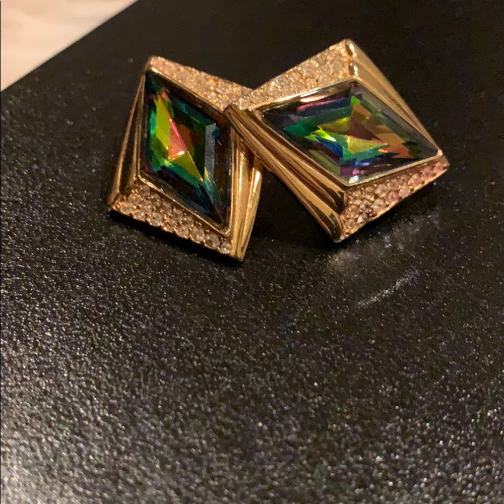SIGNED vintage Oscar de la Renta Earrings